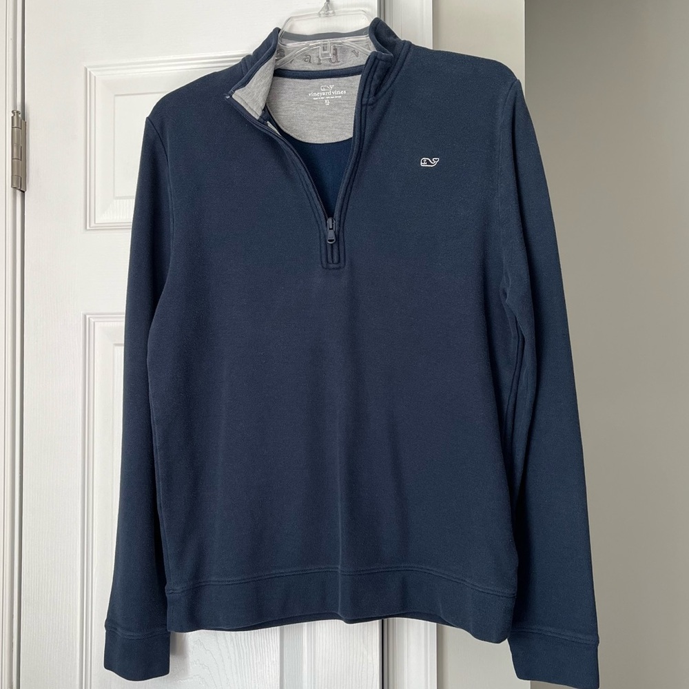 Vineyard Vines Boy’s quarter zip size XL (18)
